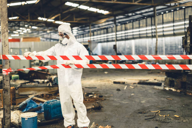 Professional Hoarding Cleanup technician working in Granger, WA